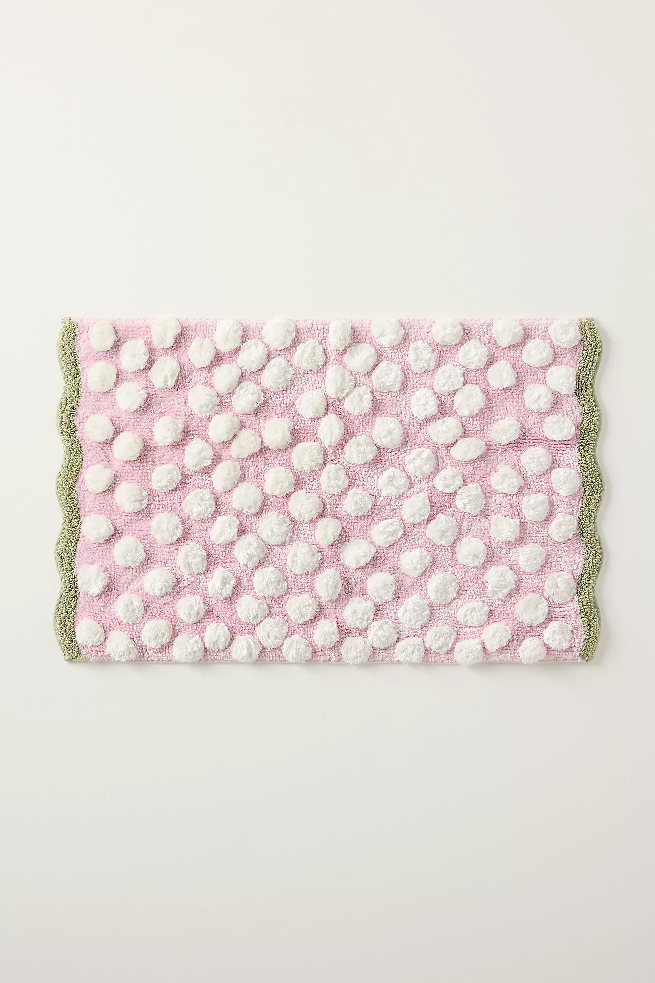 Maeve Polka Dot Tufted Bath Mat | Anthropologie (US)