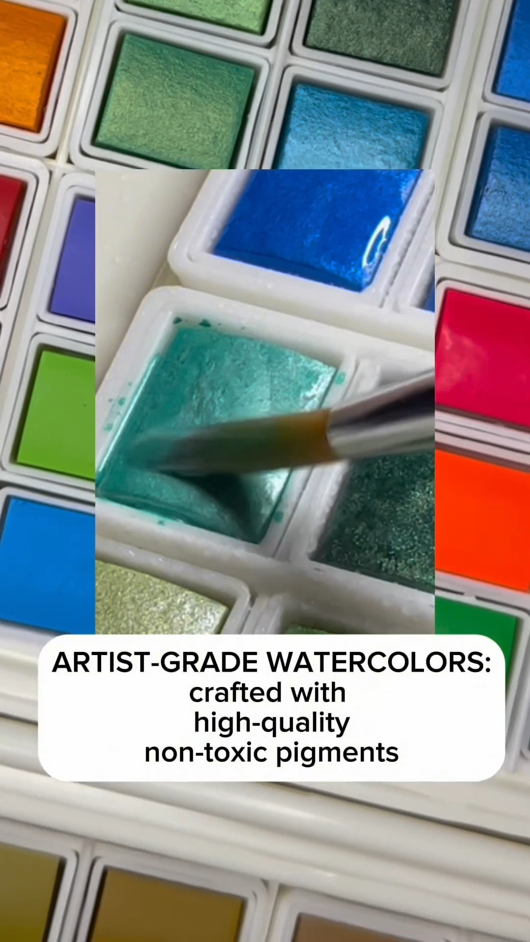 Leaning to paint in watercolor has never been easier. watercolor sets

* 96 COLOR WATERCOLOR SET – UNLEASH YOUR ARTISTIC POTENTIAL: Featuring 48 classic colors, 30 metallics, 6 fluorescents and 12 macaron shades, this vibrant watercolor set offers excellent tinting strength, allowing you to create stunning artwork with ease.
* COMPLETE PAINT SET WITH ESSENTIAL ART TOOLS: Includes 96 solid watercolor colors, a brush, sketch pencil, 2 sponges, an eraser, and a detachable palette for easy mixing—everything you need to start creating your masterpieces. Plus, 2 color swatch sheets for accurate reference.
* CUSTOMIZABLE & REMOVABLE COLOR BLOCKS: MEEDEN modular watercolor palette features removable, rearrangeable color blocks, allowing you to create a personalized set. The detachable design lets you carry only the colors you need, reducing weight and adding convenience.
* PORTABLE PAINT SET & READY FOR TRAVEL: The compact, sturdy plastic case makes this watercolor set easy to carry, whether indoors, while traveling, or painting outdoors. It’s the ideal choice for artists on the go.
* ARTIST-GRADE WATERCOLORS: MEEDEN watercolor paints are crafted with high-quality, non-toxic pigments that provide exceptional transparency, fade resistance, and durability. These paints will not crack, ensuring your artwork remains vibrant for longer.
#meedenwatercolors #watercolortravelset #artistpaintjngset #

#LTKSaleAlert #LTKHome #LTKFindsUnder50