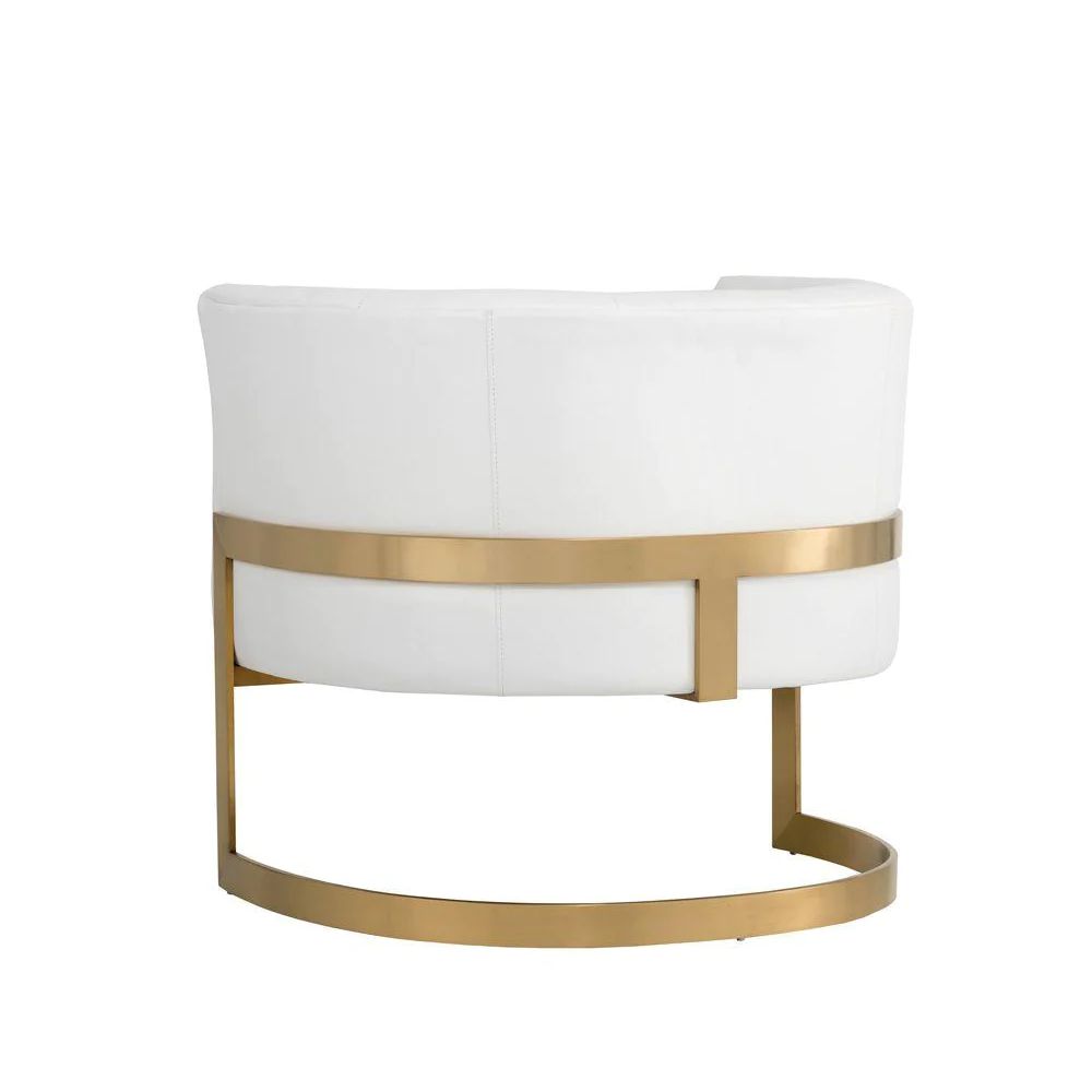 Karissa Club Chair - Cantina White (Formerly Nobility White) | France and Son
