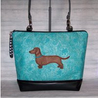 Dachshund Purse - Wiener Dog Handbag Shoulder Bag Made To Order | Etsy (US)