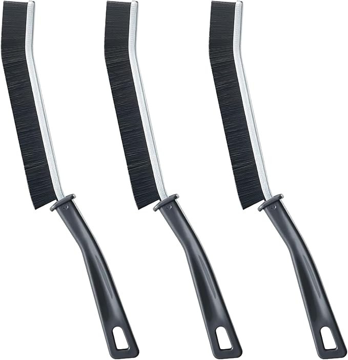 Hard Bristle Crevice Cleaning Brush, Small Cleaning Brushes, Grout Cleaner Brush, Toilet Brush, S... | Amazon (US)