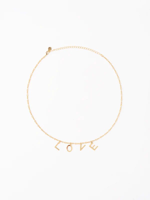 Cloverpost Code Words Love Necklace | Saint Bernard