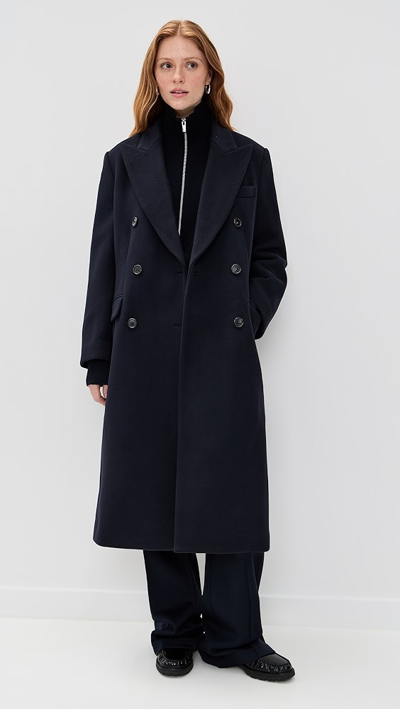 Double Breasted Peak Coat | Shopbop