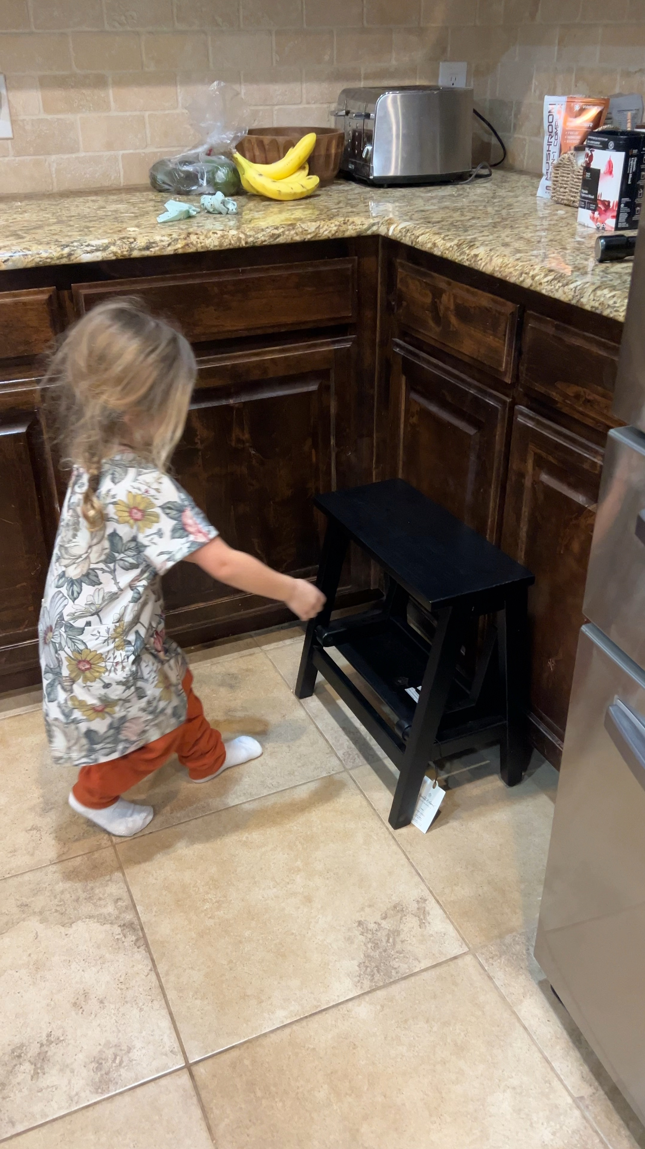 Love our new kitchen stool 