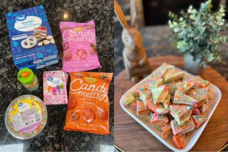 This festive Easter bark is as tasty as it is pretty! Spend less without sacrificing quality when you grab your ingredients from Walmart!!

Get the recipe at: https://frugalnthriving.com/2023/04/03/easter-treats/

#walmartpartner #walmart #IYWYK #easter #easter recipes

#LTKhome #LTKSeasonal #LTKkids