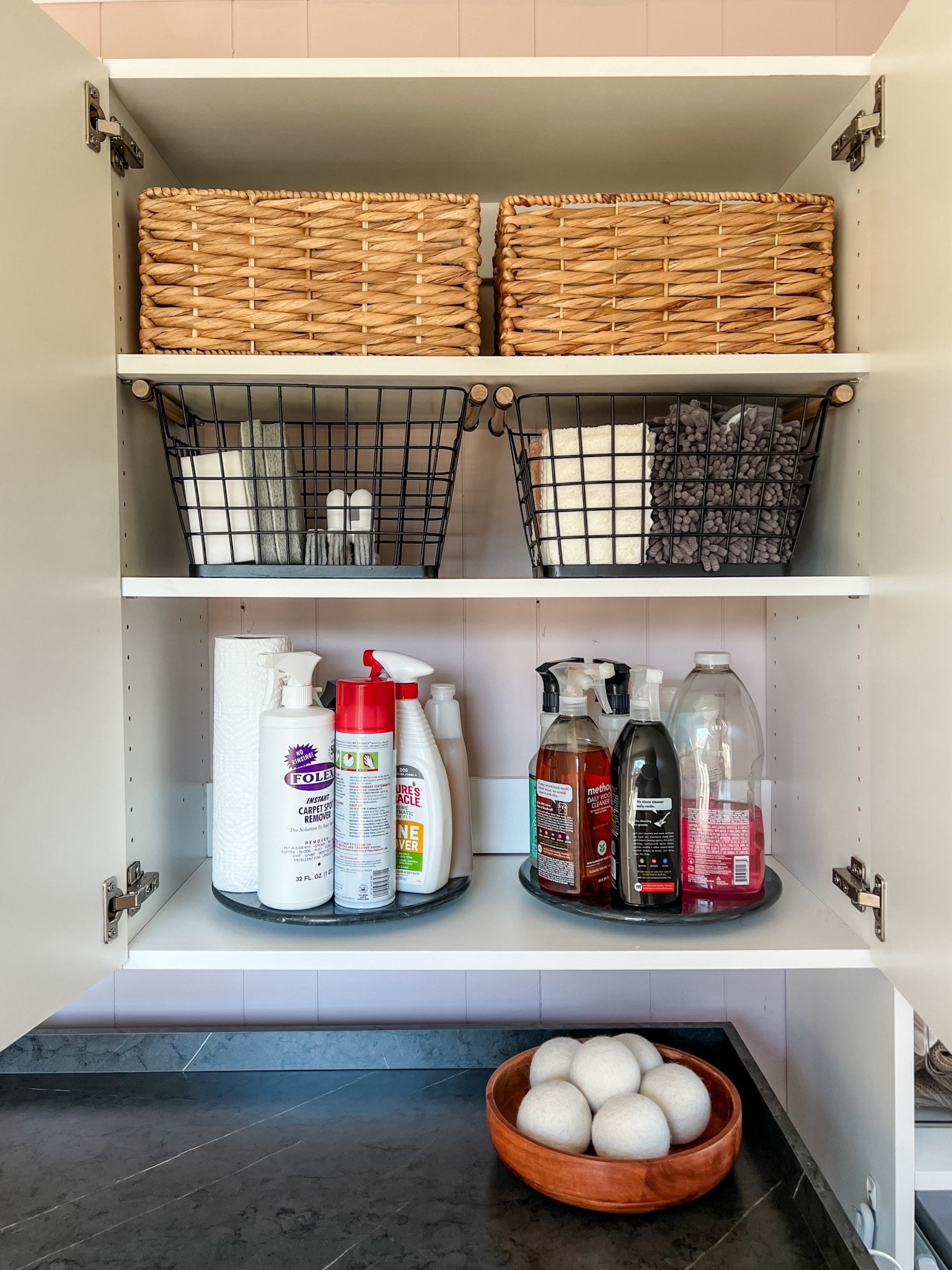 Laundry room organizers from Kohls! Can’t believe how affordable their storage things are. 👏🏼👏🏼
*Update: the black metal baskets are sold out but everything else is still availablee

#LTKHome