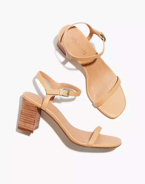 The Holly Ankle-Strap Sandal in Leather | Madewell