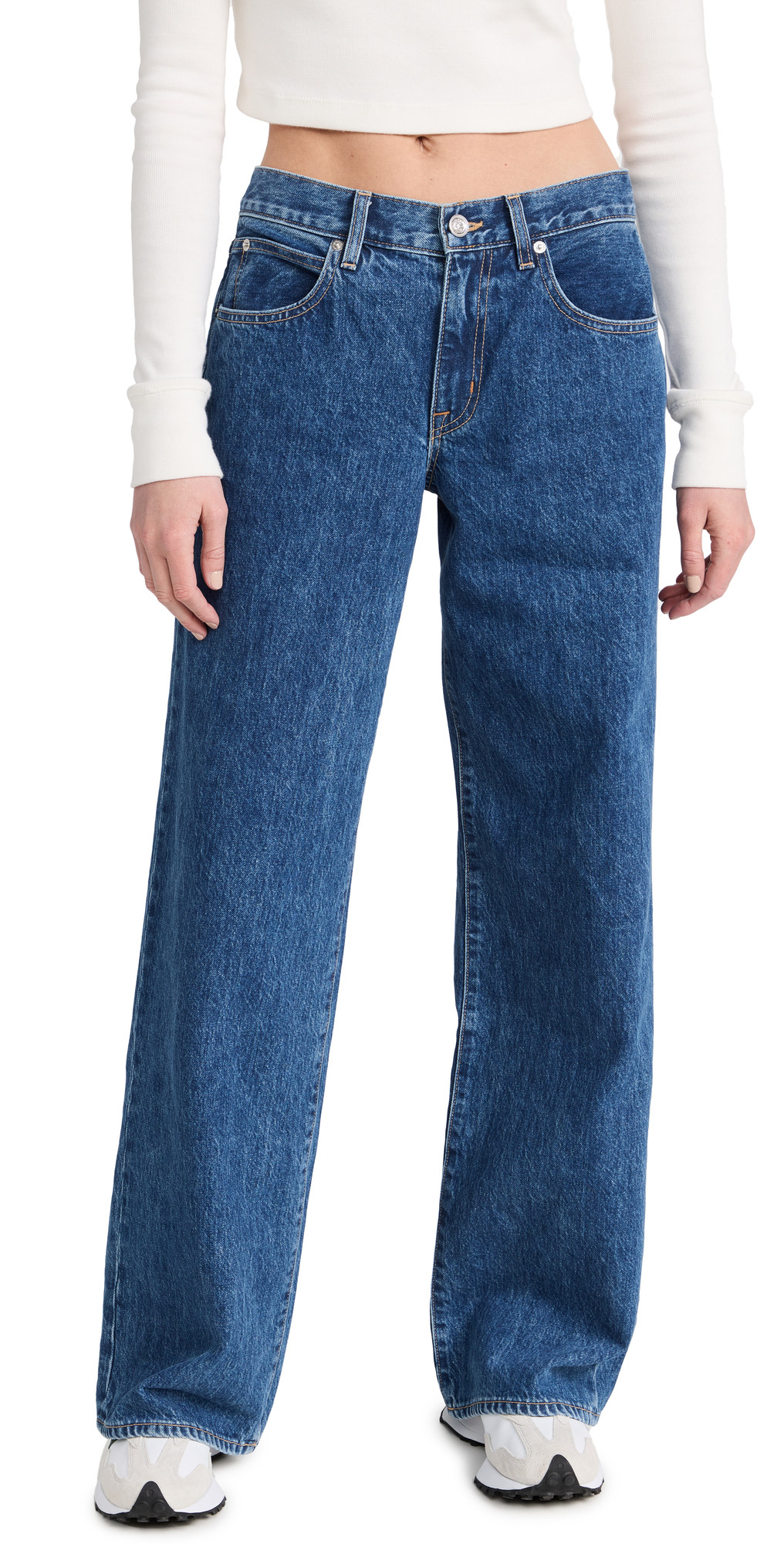 SLVRLAKE Mica Wide Leg Jeans | Shopbop