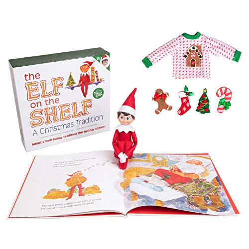 The Elf on The Shelf Sweater Value Set - Boy / Girl Set w 5 Different Velcro X-Mas Accessories - ... | Amazon (US)