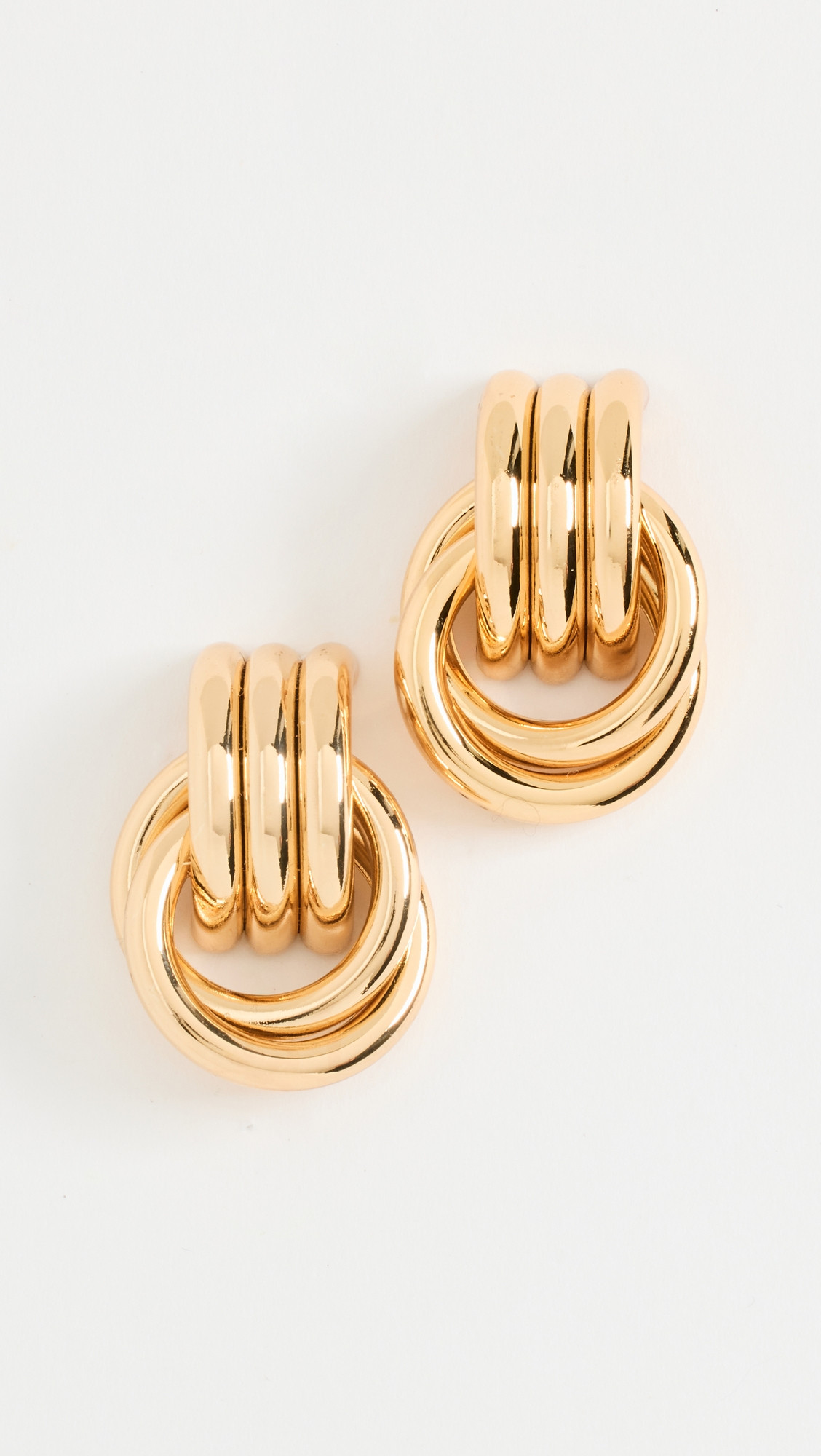 Mini Knot Earrings - Gold | Shopbop