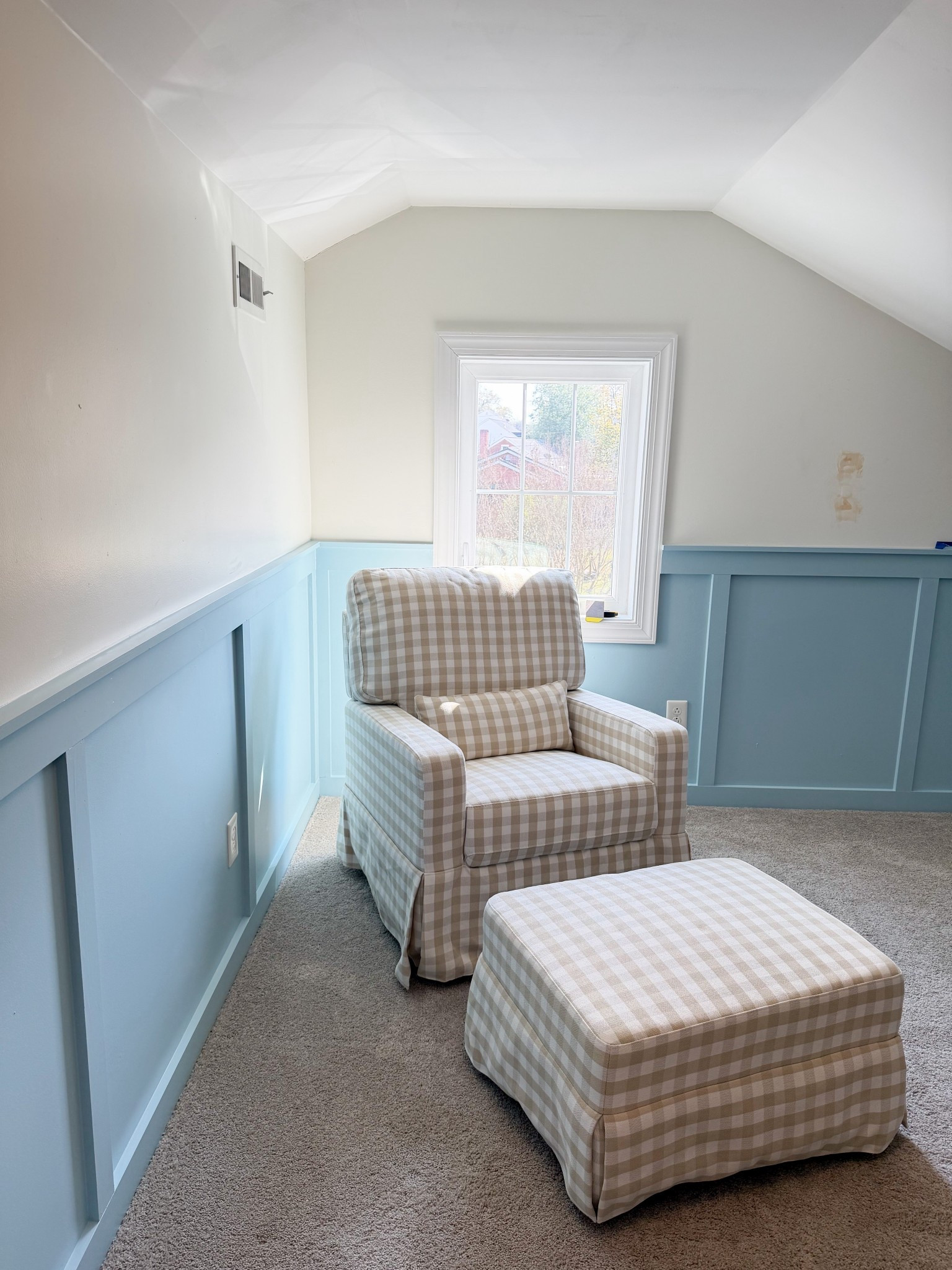 The chair of my dreams for baby brothers nursery! 🧸🩵

#LTKmomlife #LTKBaby #LTKBump