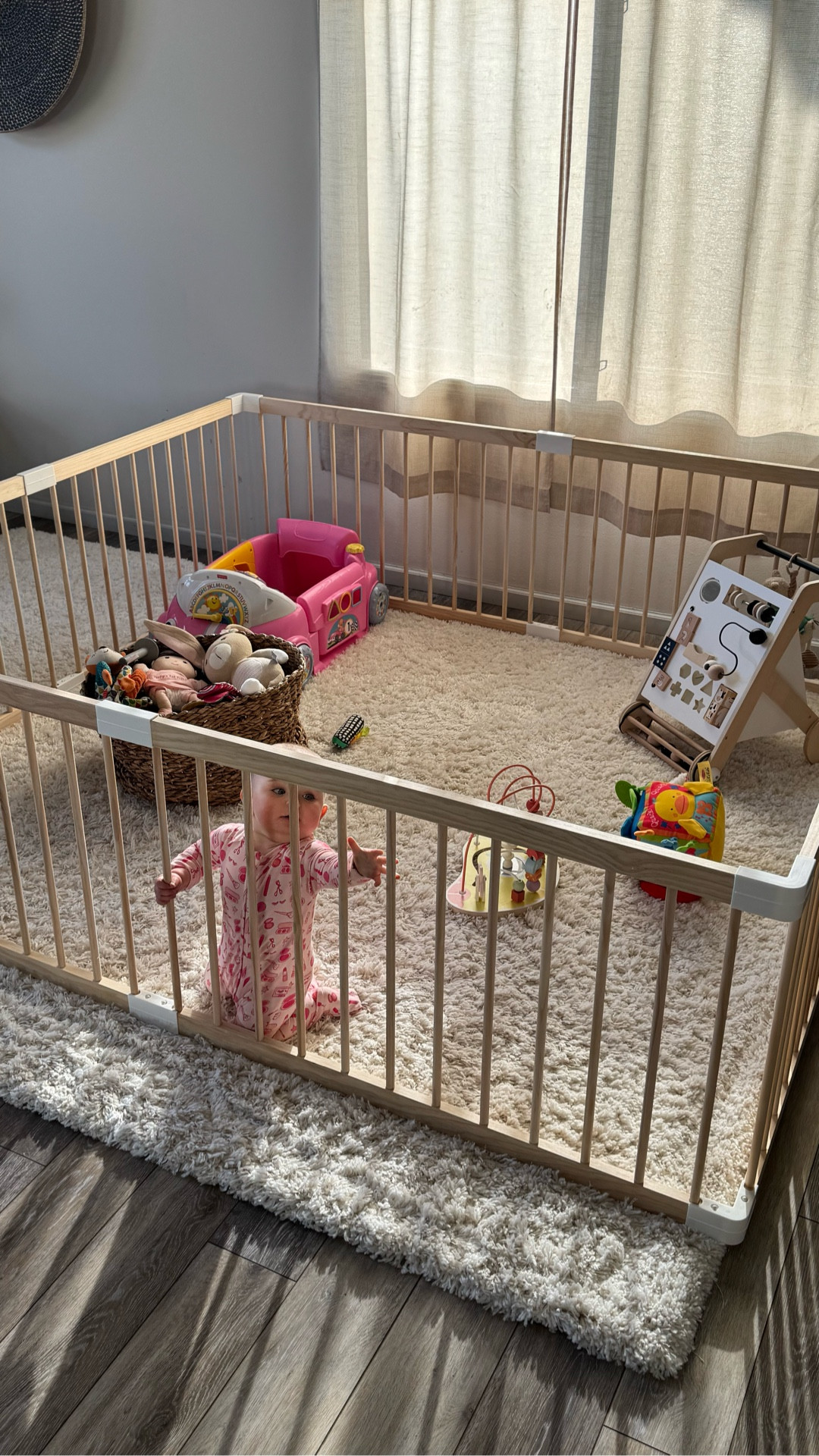 Baby playpens that work and look cute in your living room! 

#LTKBaby #LTKKids #LTKHome
