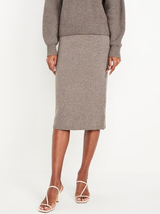 High-Waisted SoSoft Midi Skirt | Old Navy (US)