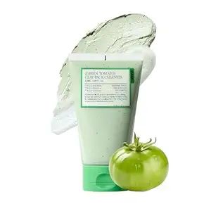 Green Tomato Clay Mask Cleanser, Pore Purifying with 49% Green Tomato Extract, Sebum & Clogged Po... | Amazon (US)