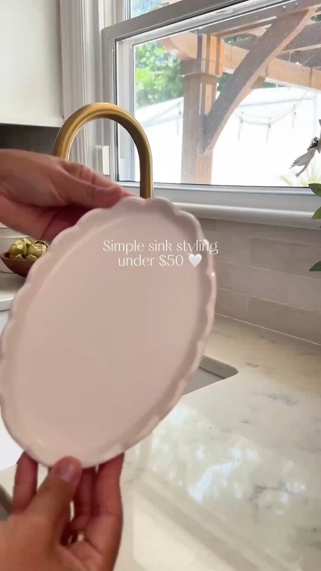 never thought I’d be this excited over sink styling… but honestly this little setup completely changed the feel of the space 😍✨

it all came together for under $50 and instantly made the kitchen feel cleaner, cozier, and so much more polished. sometimes it really is the smallest details that make a home feel more intentional and elevated. 🤎

I love finding simple budget-friendly pieces that look high-end while still being practical for everyday life and this little corner is proof you don’t need a huge makeover to make a big difference.

#SinkGoals #KitchenVibes #KitchenCornerStyle #AmazonHomeFinds #BudgetHomeStyle #Under50Finds #NeutralHomeDecor #HomeDetails #PrettyLittleSpaces #LTKUnder50 #LTKHome #LTKSaleFinds #FoundItOnAmazon #LTKFinds #HomeStylingOnABudget

#LTKmomlife #LTKHome #LTKSaleAlert