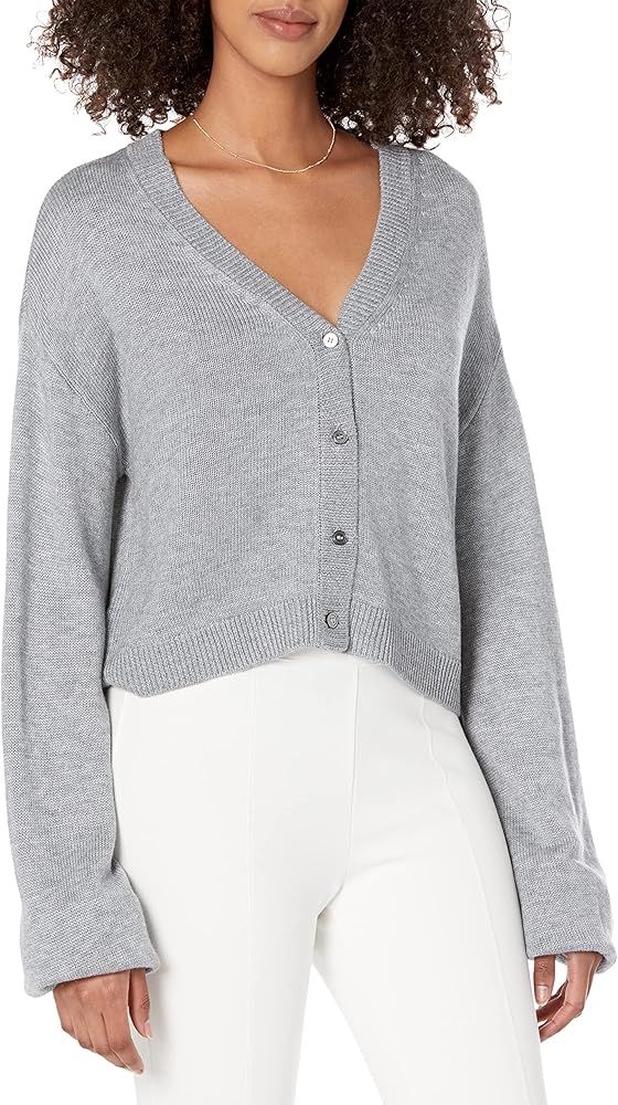 The Drop Women's Standard Veronica Shoulder Cropped Cardigan | Amazon (US)