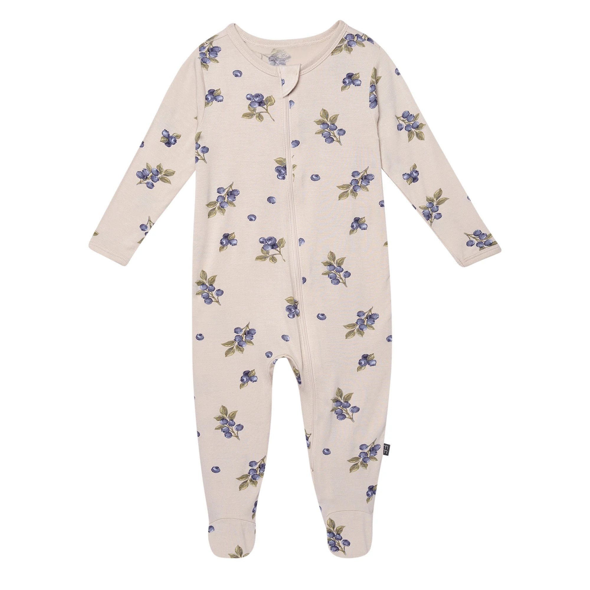 Modern Moments by Gerber Baby Neutral Super Soft Viscose Two-Way Zip Sleep 'N Play Footed Pajamas... | Walmart (US)