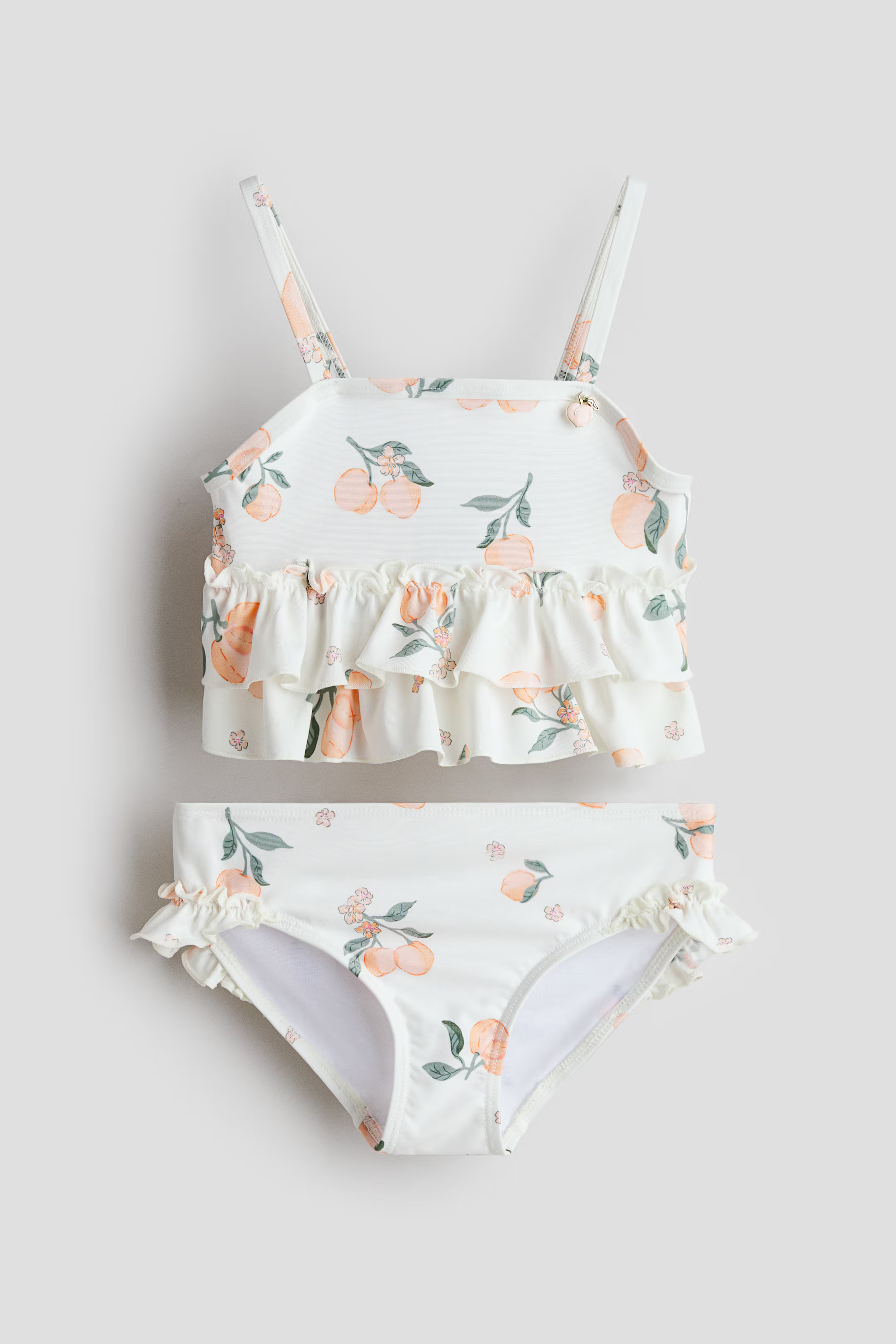 Two-Piece Swimsuit with Flounces | H&M (US + CA)