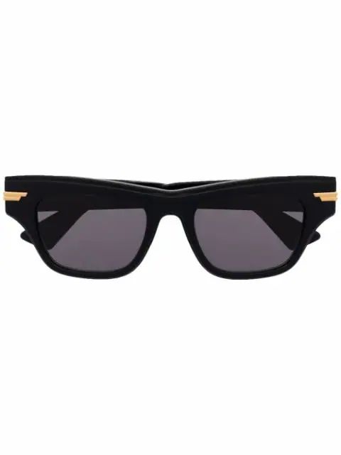 rectangle-frame tinted sunglasses | Farfetch (US)
