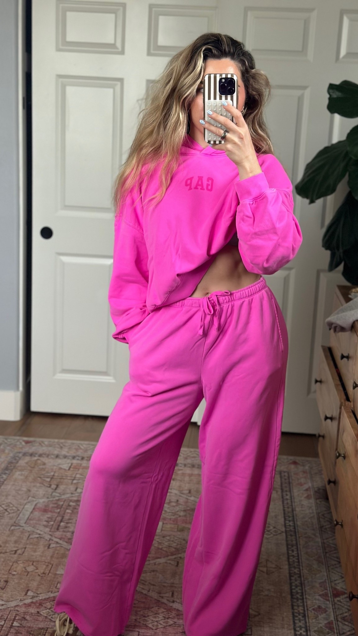 ON SALE!!! SO PINK!!! SO BOLD!! So comfyyyyyy!! Wearing large in the sweatshirt and medium sweats 

#LTKootd #LTKmorningroutine #LTKgrwm
