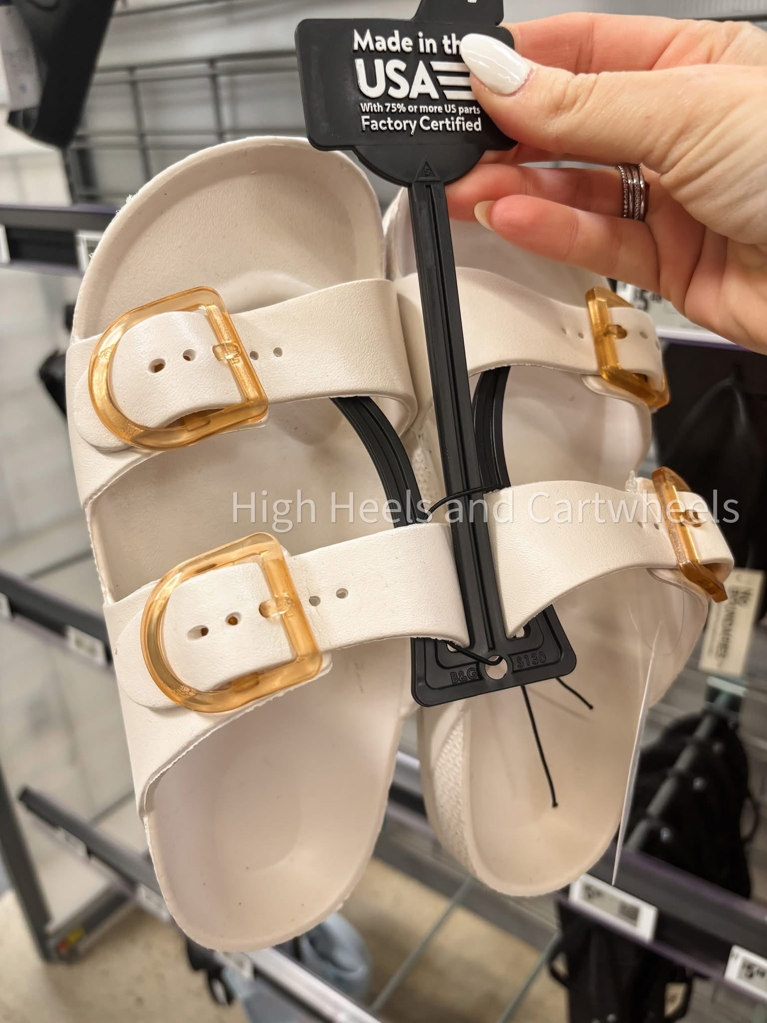 New women’s sandals from Walmart 