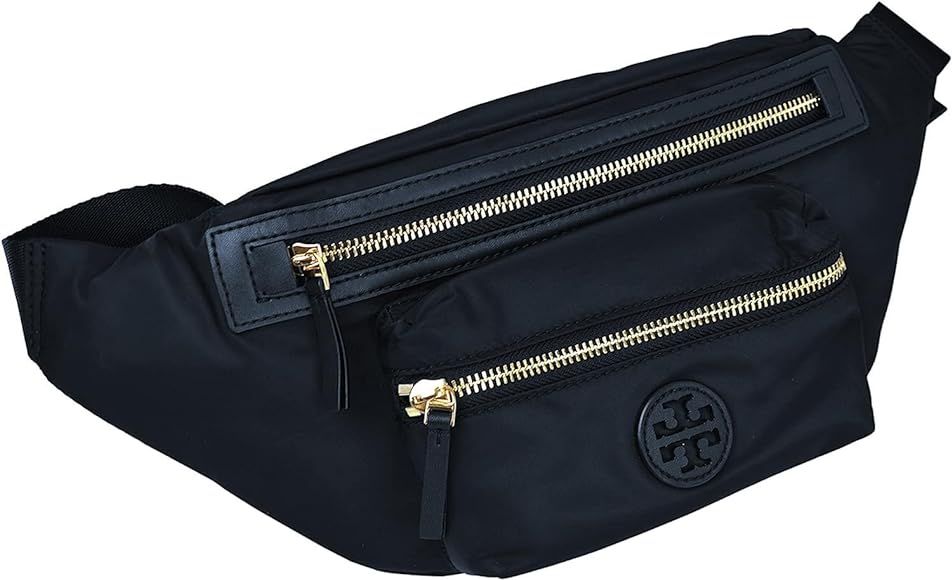 Tory Burch Unisex 82508 Nylon Belt Bag Fanny pack Waist Bag, 405 Tory Navy Blue | Amazon (US)