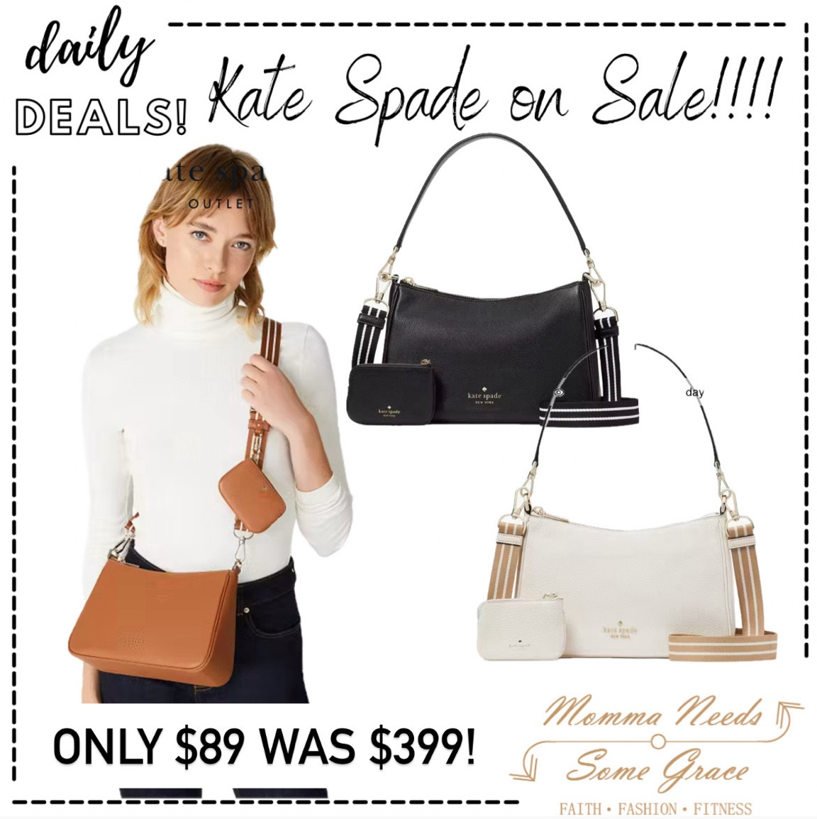 Kate Spade deal of the day! On sale for under $100!

#LTKSaleAlert #LTKItBag #LTKSeasonal