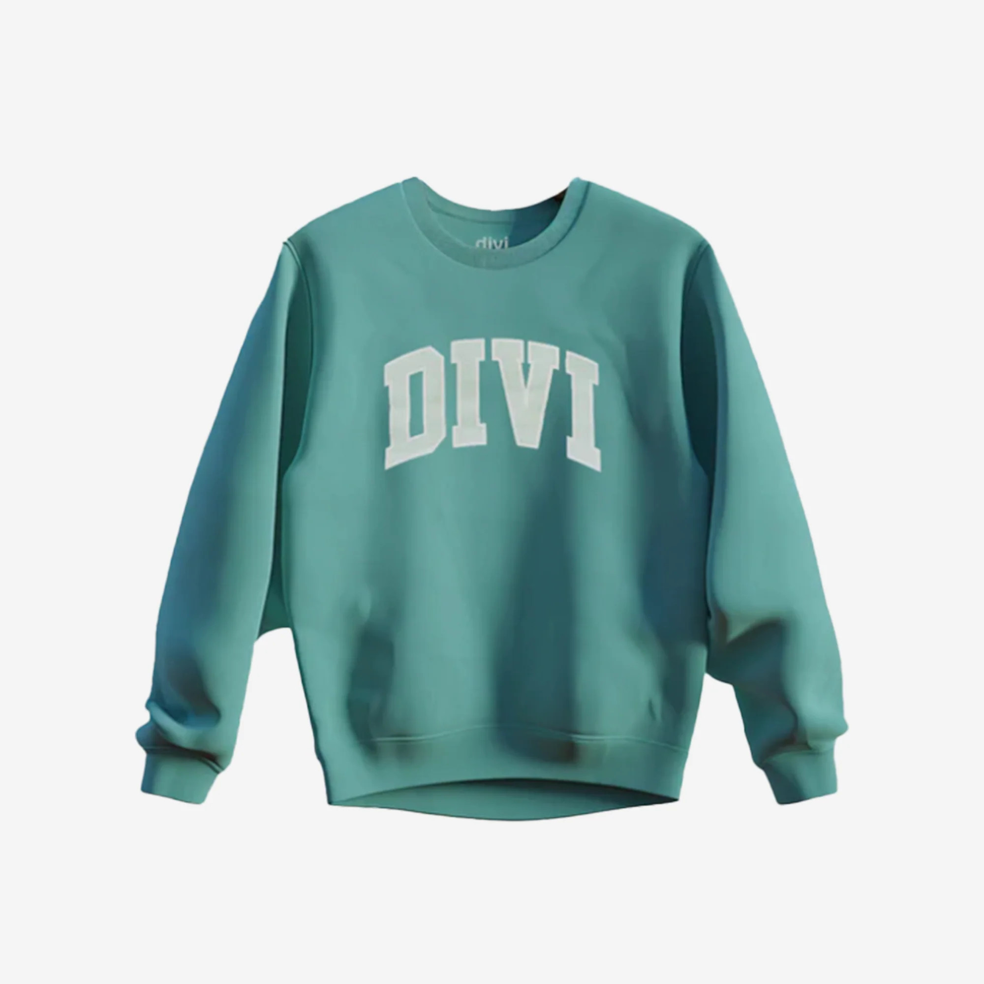 Divi Crewneck | DIVI Comfort Colors® Crewneck In Seafoam Green | Divi Official