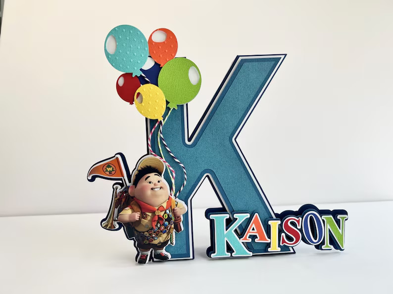 3D Letter UP Themed Party Decoration up Birthday Decor up the Movie Custom Party Decor up Balloon... | Etsy (US)