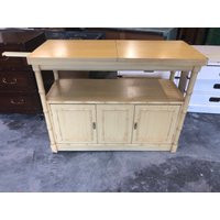 Faux Bamboo Bar Cart -Custom Lacquer | Etsy (US)