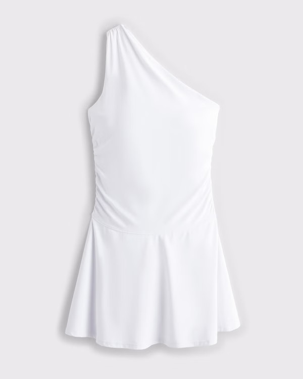 YPB studioFLEX One-Shoulder Mini Dress | Abercrombie & Fitch (US)