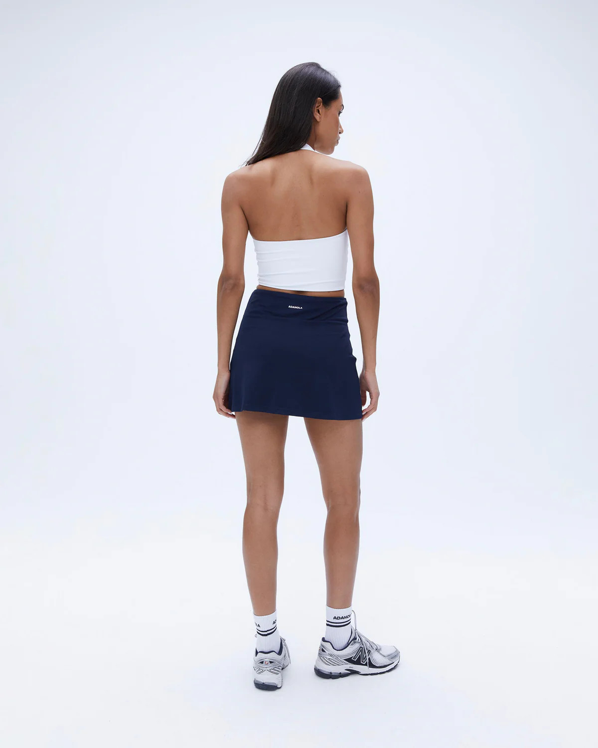 Ultimate Halter Neck Top - White | Adanola UK