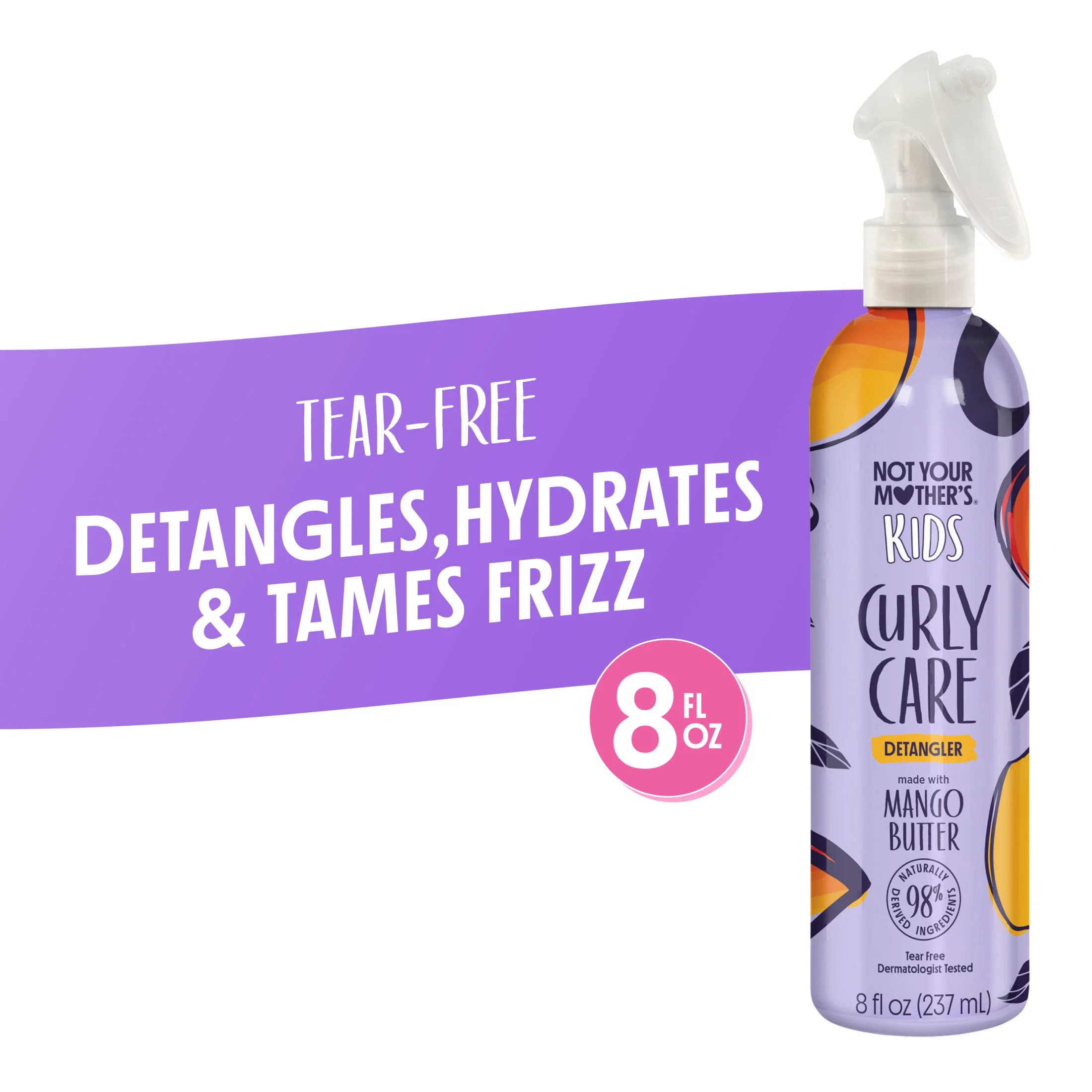Not Your Mother's Kids Curly Care Detangler Spray, 8 fl oz - Walmart.com | Walmart (US)