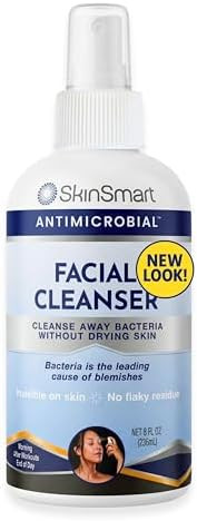 SkinSmart Antimicrobial Facial Cleanser for Breakouts & Blemishes; Hypochlorous Acid Formula Targ... | Amazon (US)