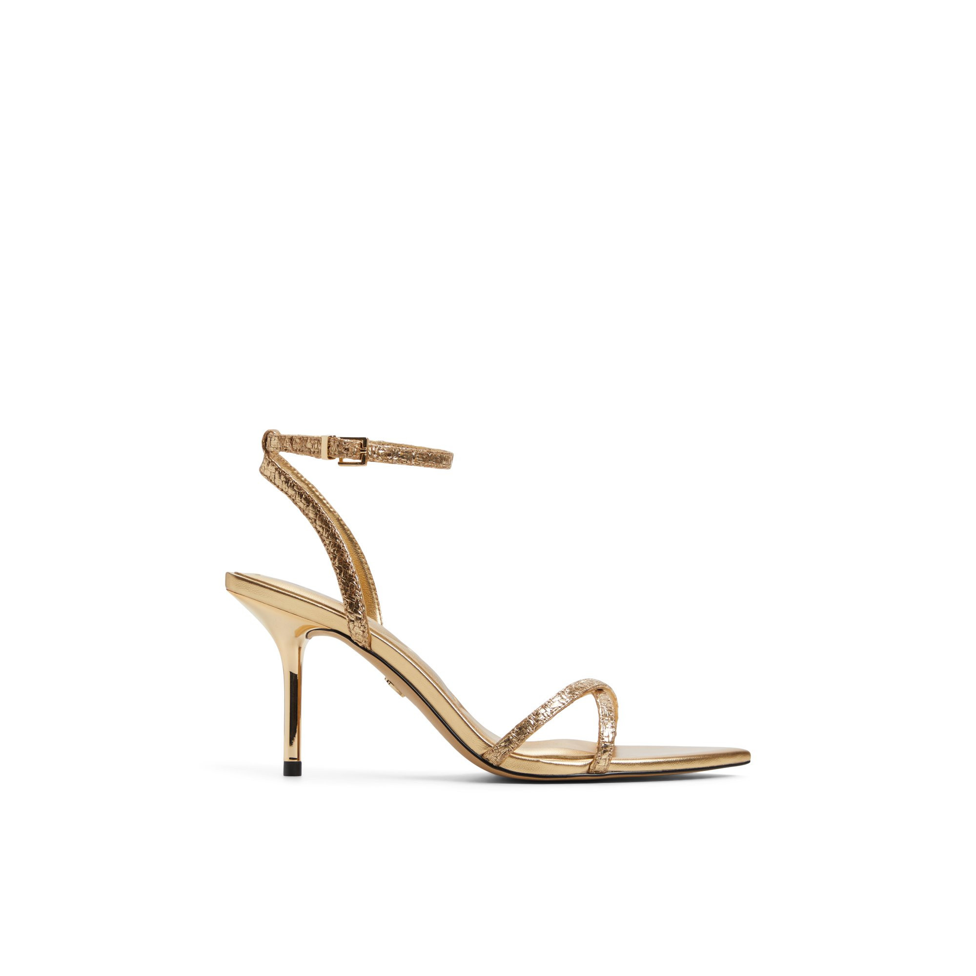 ALDO Adrina - Women's Strappy Heel - Gold, Size 6 | Aldo Shoes (US)
