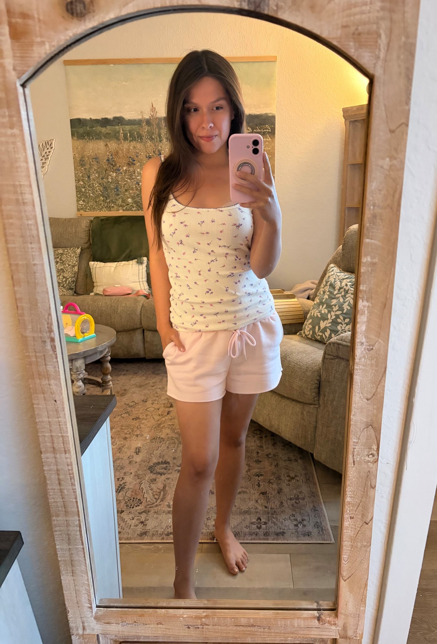cute lounge outfit from walmart🌸 

#walmart #walmartfashion #loungewear 

#LTKmomlife #LTKPetite #LTKootd