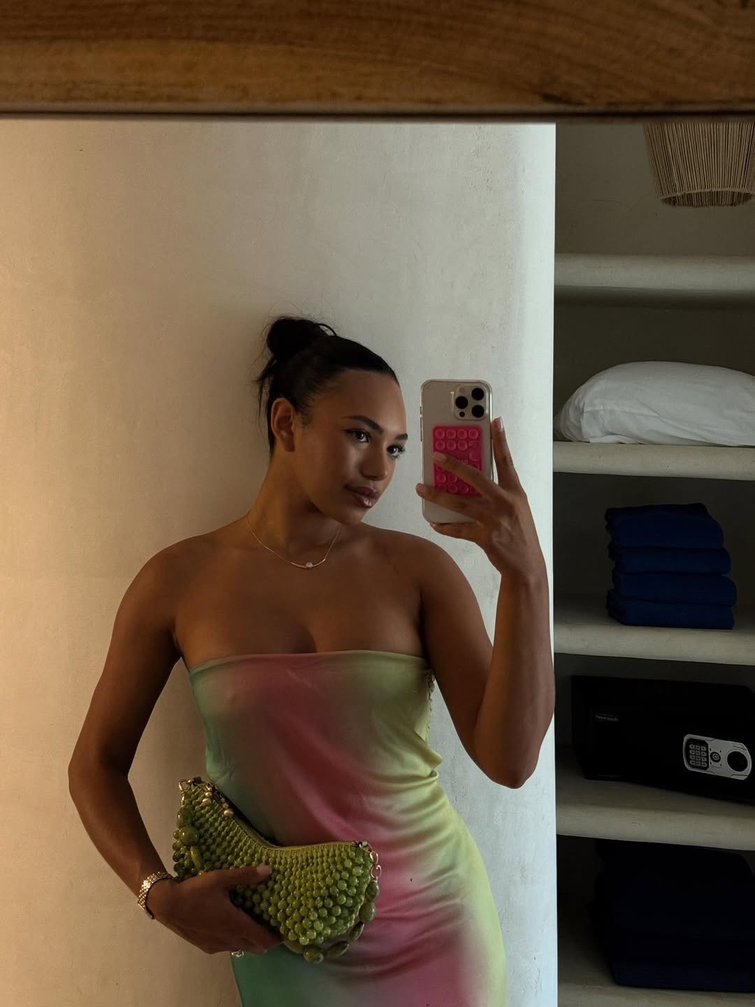 this Cult Gaia beaded shoulder bag is such a fun statement piece 🫒

#LTKStyleTip #LTKItBag