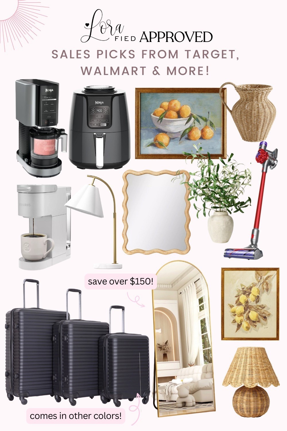 LORAfied Approved Target circle deals and Walmart deals week roundup!✨
walmart sale, target sale, target circle deals, walmart deals, home decor, home sale, kitchen sale

#LTKHome #LTKSaleAlert