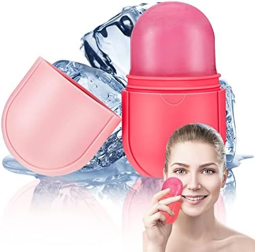 Ice Face Roller Ice Face Mould Ice Holder for Face Ice Stick Beauty Facial Icing Roller Skin Care... | Amazon (US)