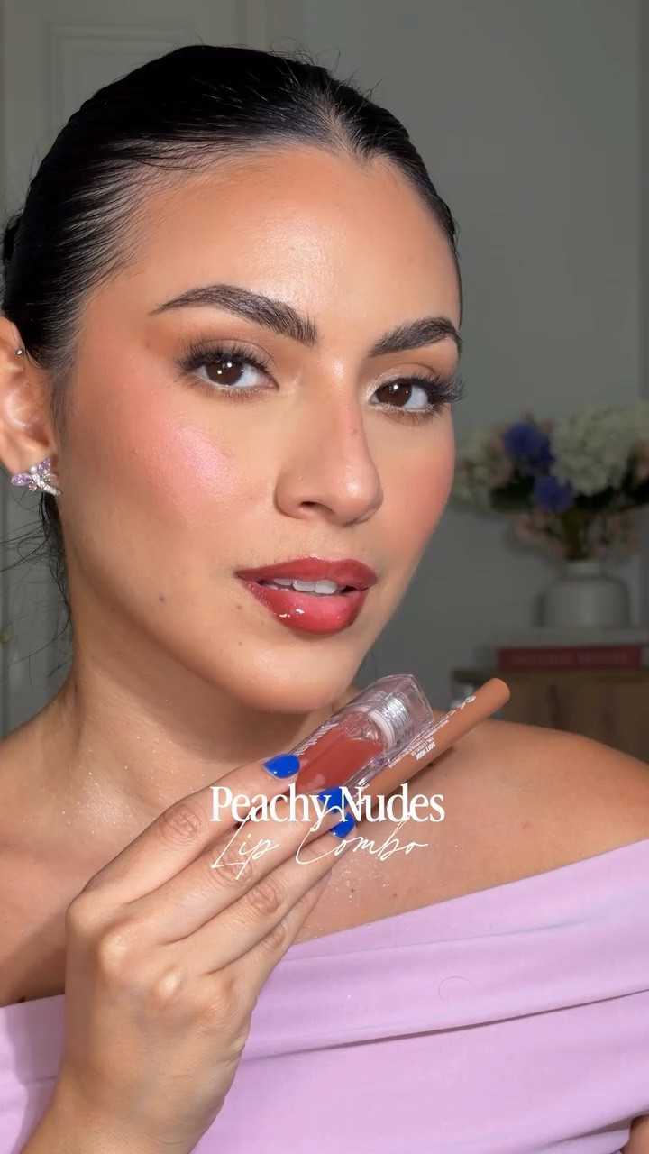 I try new makeup almost every week so you can get a clear idea of how they look in a medium-light skin like mine 🌟 I’d love to know if you like this type of videos 💖 
@hudabeauty @huda lip combo Makeout sech Peachy Nudes 🍑

@hudabeauty #hudabeauties #hudabeauty
#europe #austria peachlipcombo