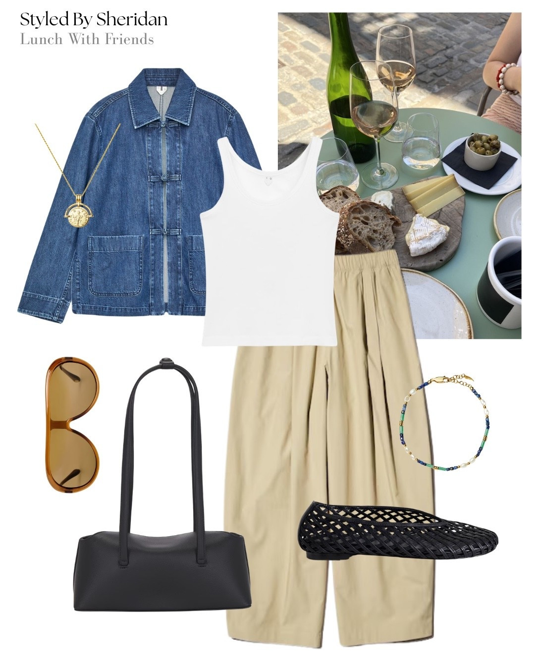 Outfit idea for a casual lunch with friends

#LTKsummer #LTKshoes #LTKstyletip