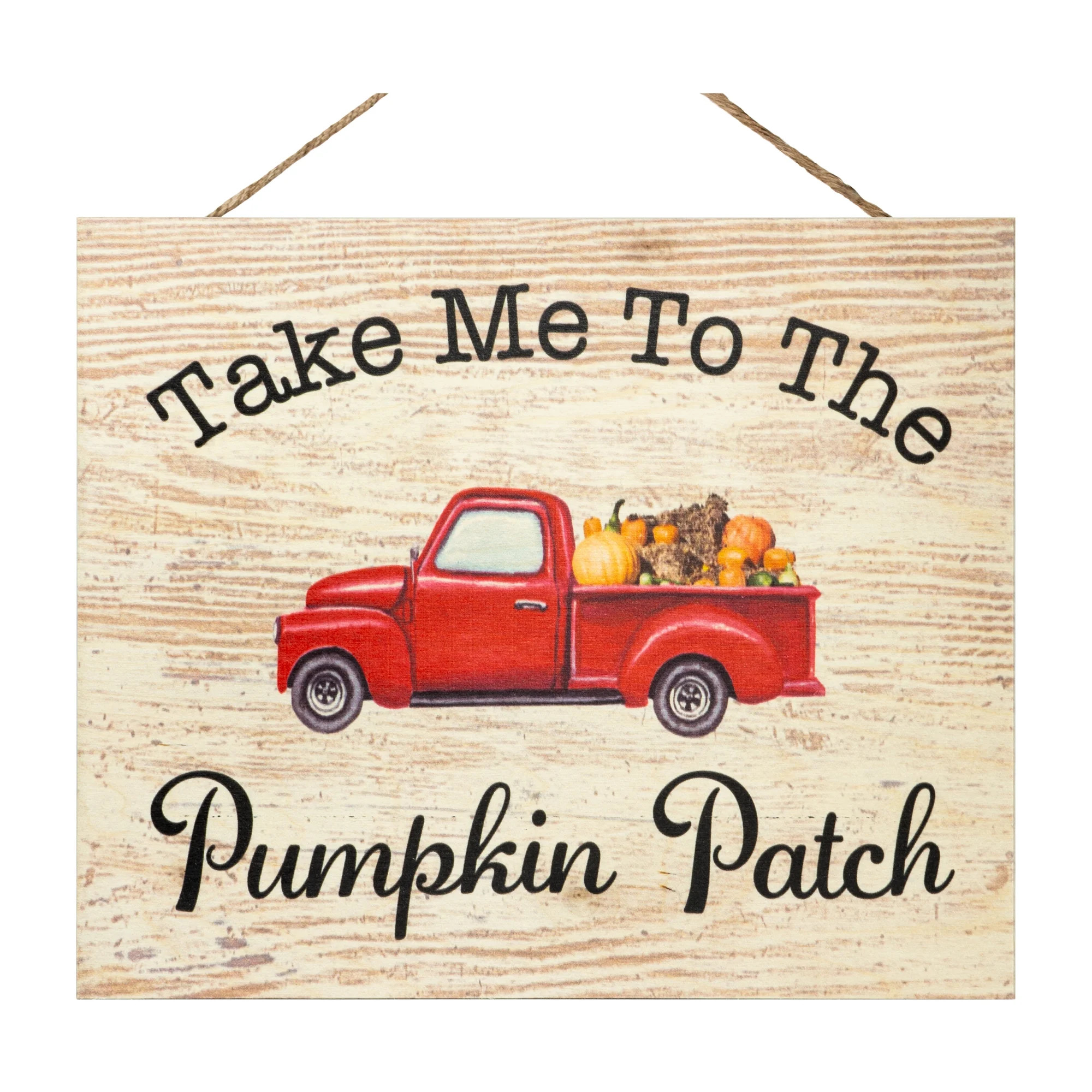 JennyGems Fall Decor, Take Me To the Pumpkin Patch Fall Harvest Sign, Thanksgiving Decorations, F... | Walmart (US)