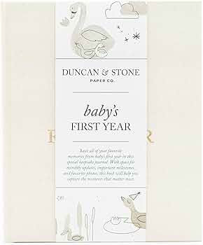 Baby First Year Book (Cream, 112 Pages) - Memory & Milestone Baby's First Year Photo Album from P... | Amazon (US)