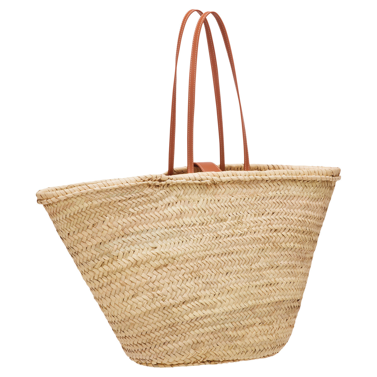 Madison Large Tote - Natural/Brandy | Oroton | Oroton