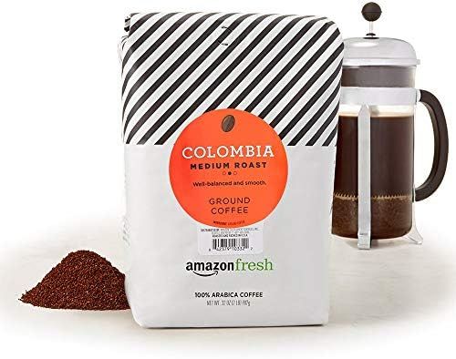 AmazonFresh Colombia Ground Coffee, Medium Roast, 32 Ounce | Amazon (US)