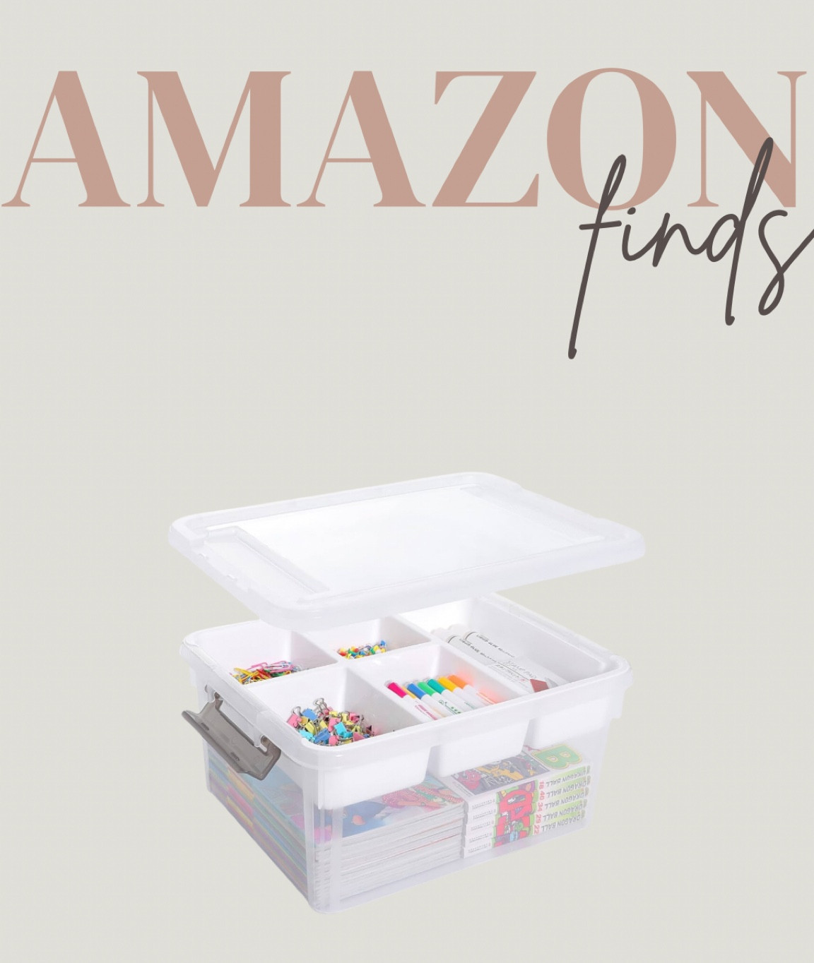 Additional $5.25 off right now for a lightening deal!! I ordered one to organize our playdoh! 

#LTKSaleAlert #LTKHome #LTKKids