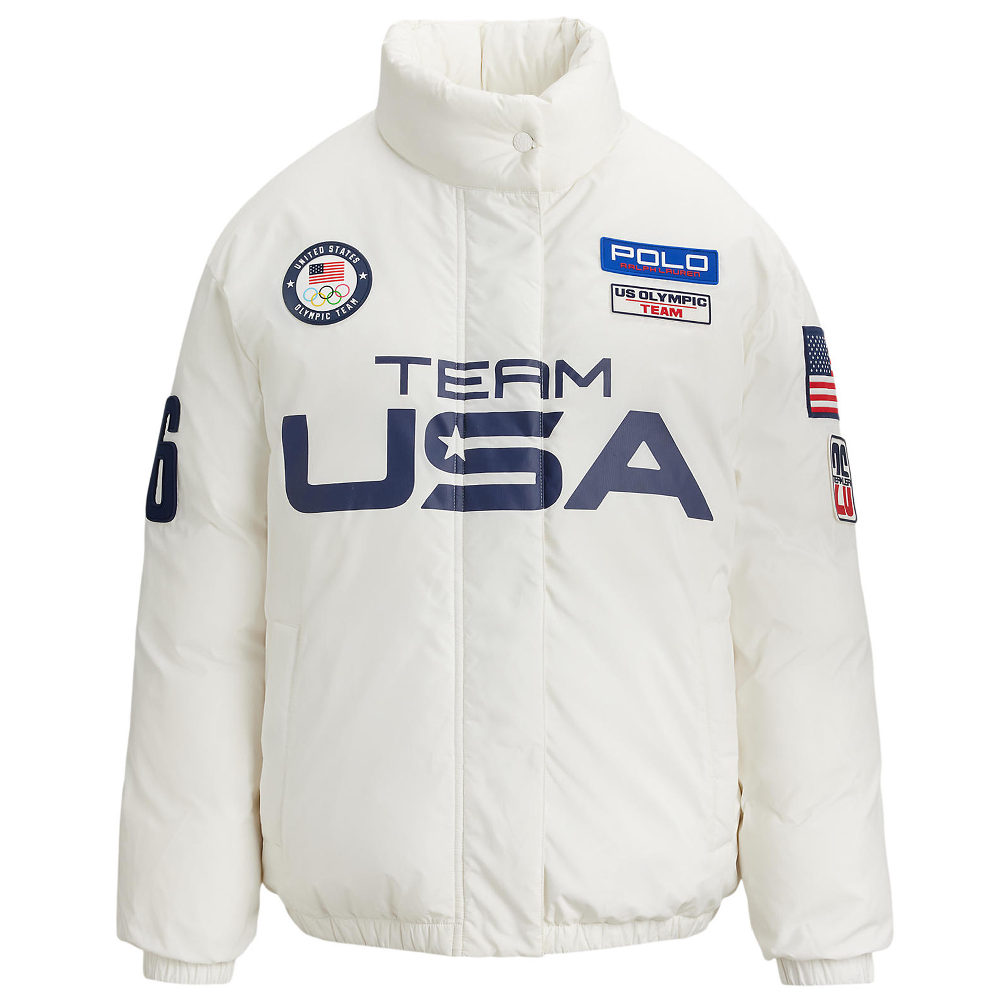 Women's Polo Ralph Lauren Team USA Graphic Down Puffer Jacket | Fanatics