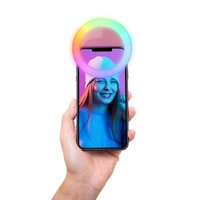 Retrak Rainbow Selfie Light Clip - Rainbow | Target
