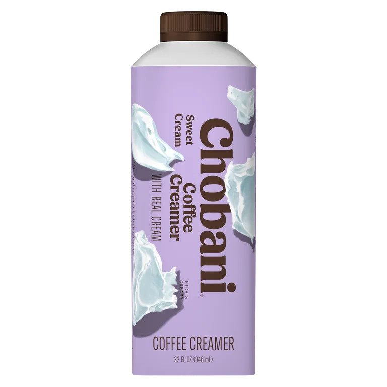 Chobani Coffee Creamer Sweet Cream 32 fl oz Carton | Walmart (US)