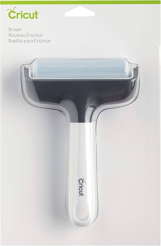 Cricut Brayer, Rubber Roller for Crafts, Works with Fabric, Vinyl, Iron-On & Inking Blocks, Exten... | Amazon (US)